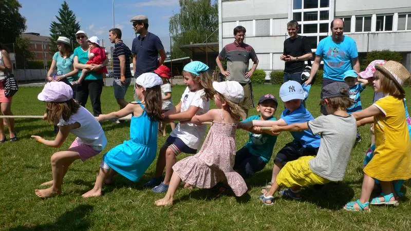 SiKo Albisrieden – Seilziehen am Sommerfest